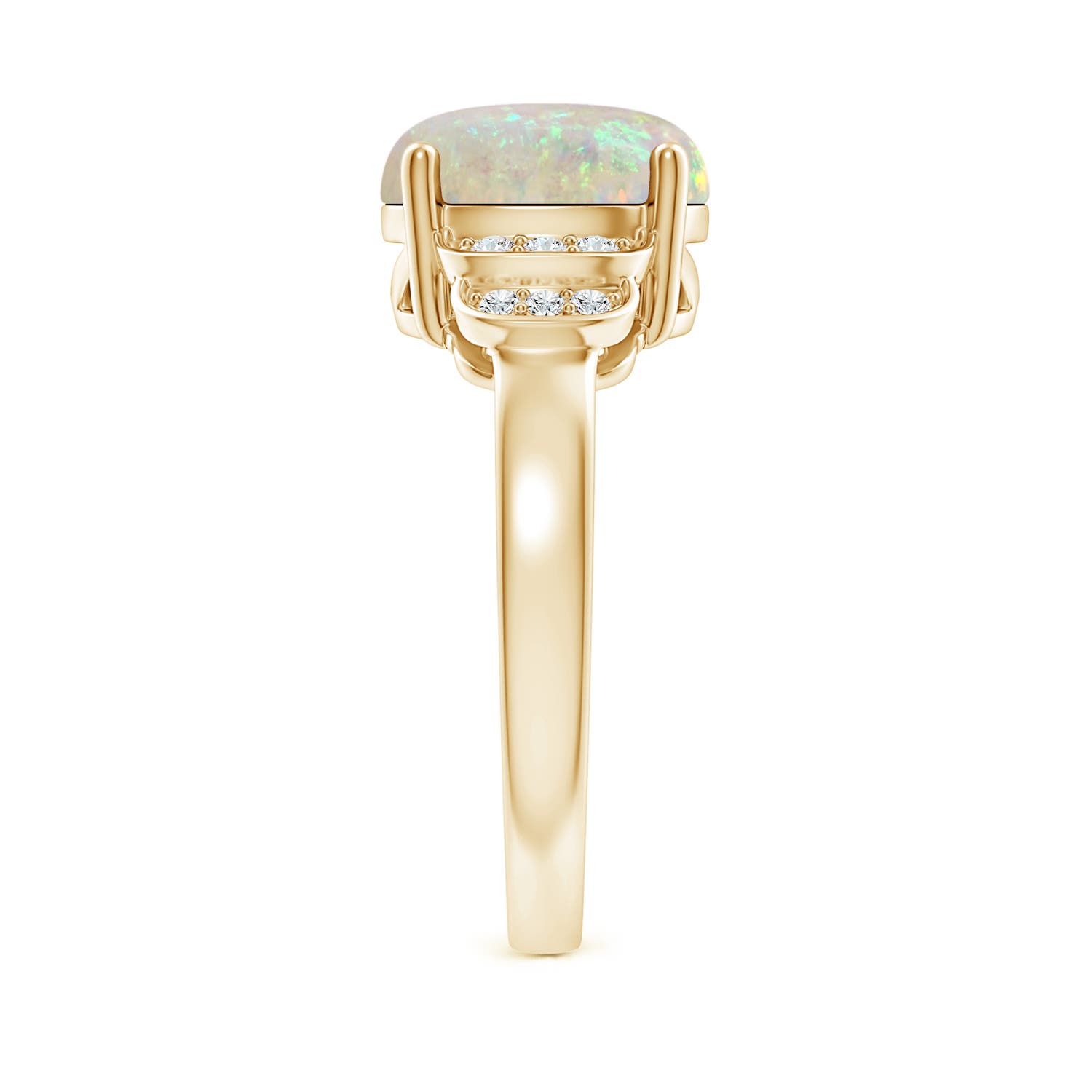 AAA - Opal / 1.56 CT / 14 KT Yellow Gold