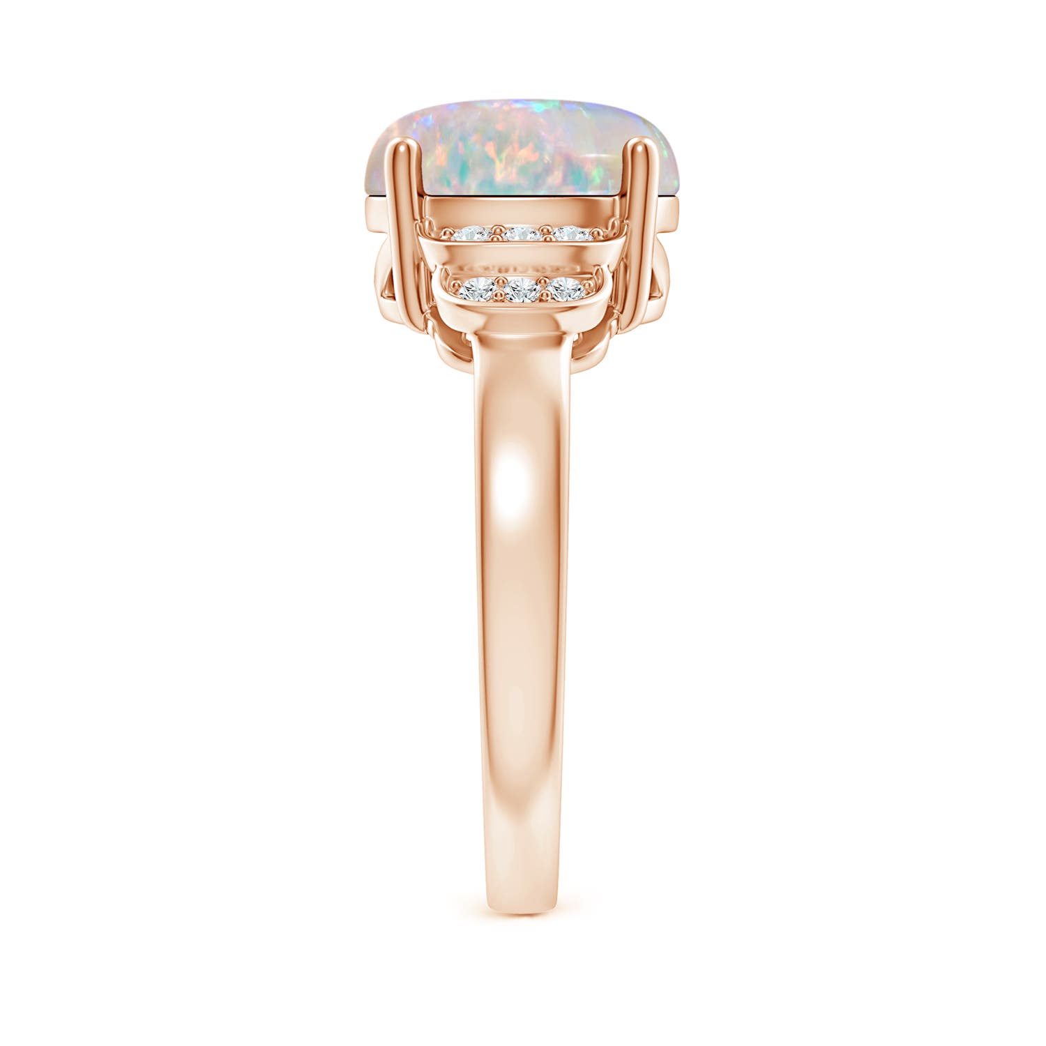 AAAA - Opal / 1.56 CT / 14 KT Rose Gold