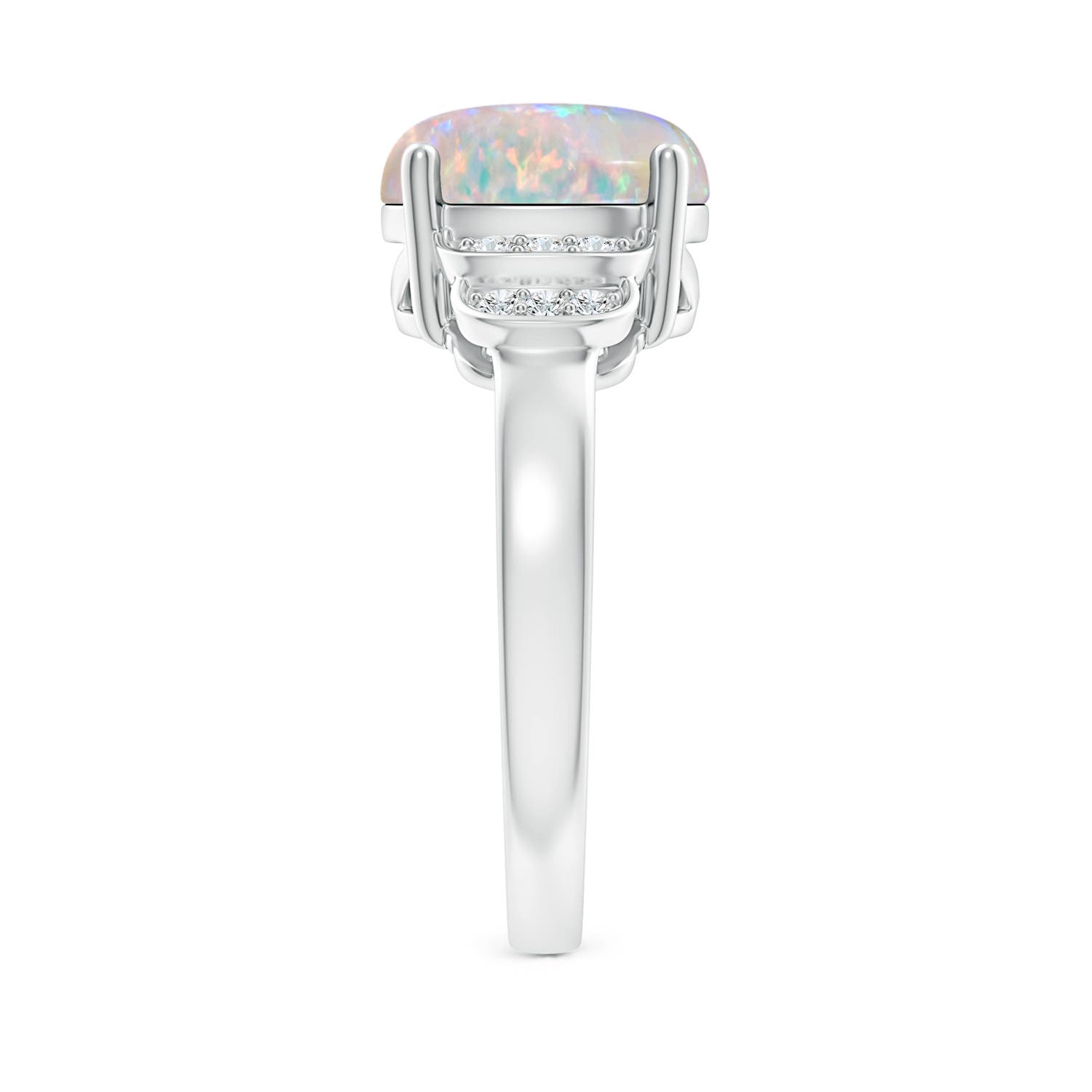 AAAA - Opal / 1.56 CT / 14 KT White Gold