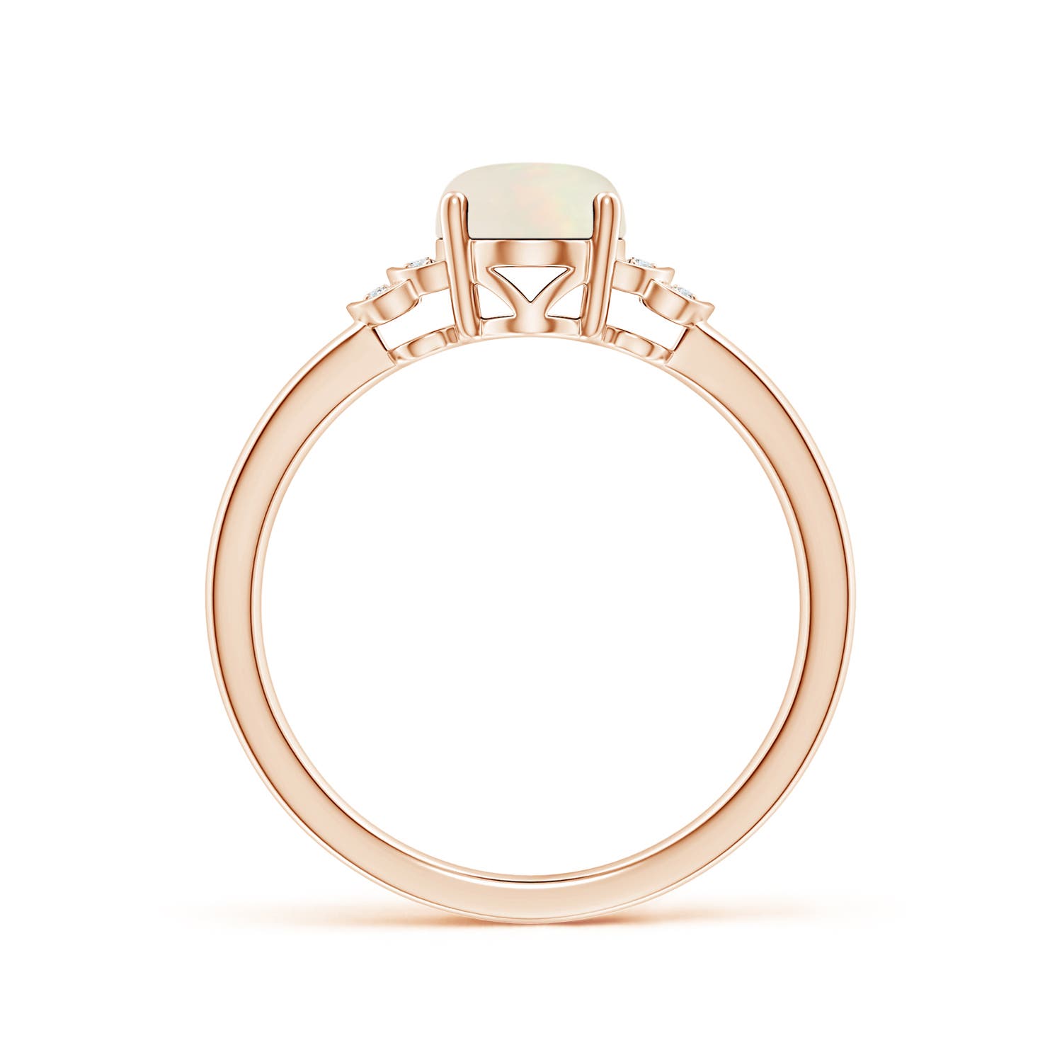 A - Opal / 0.86 CT / 14 KT Rose Gold