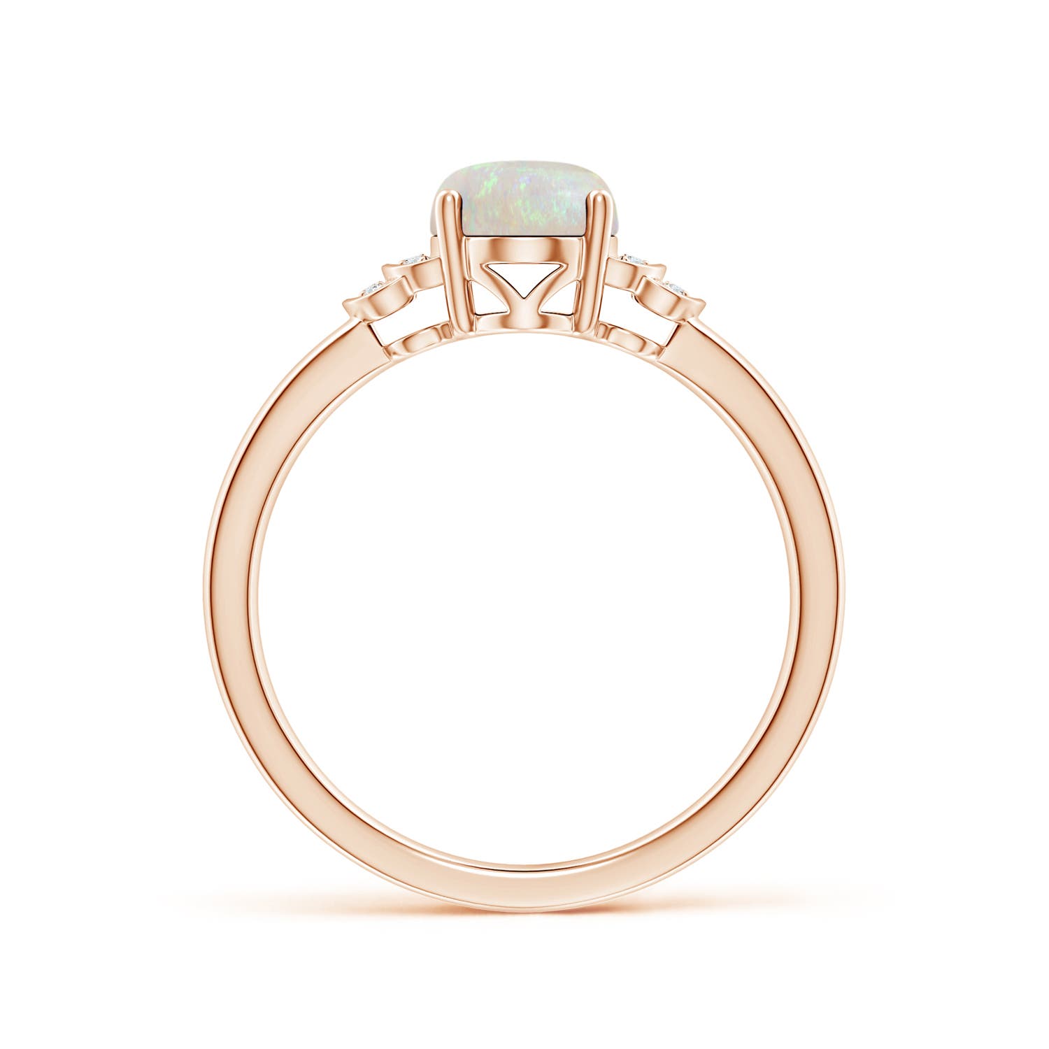 AA - Opal / 0.86 CT / 14 KT Rose Gold