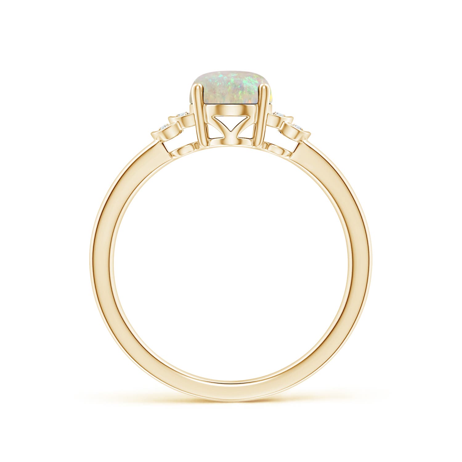 AAA - Opal / 0.86 CT / 14 KT Yellow Gold