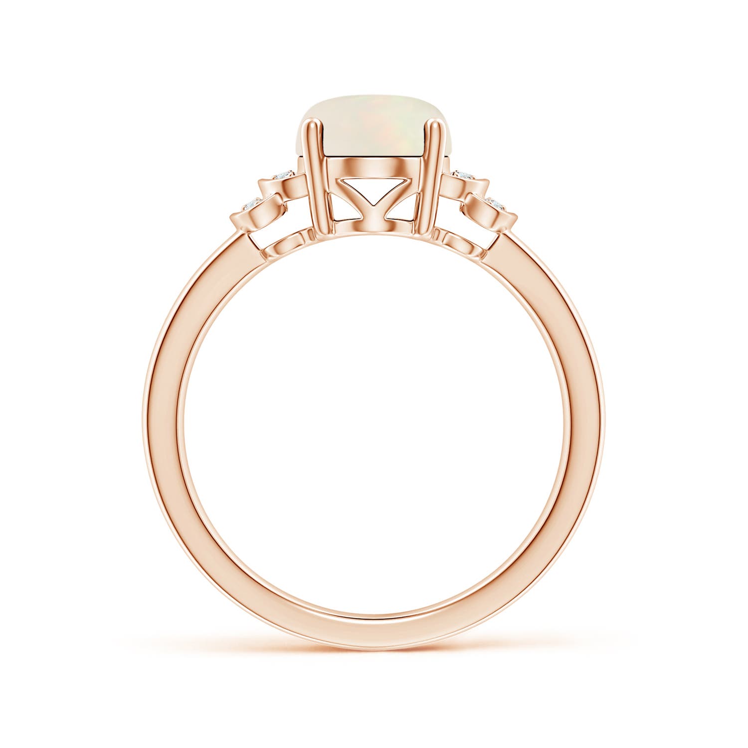 A - Opal / 1.18 CT / 14 KT Rose Gold