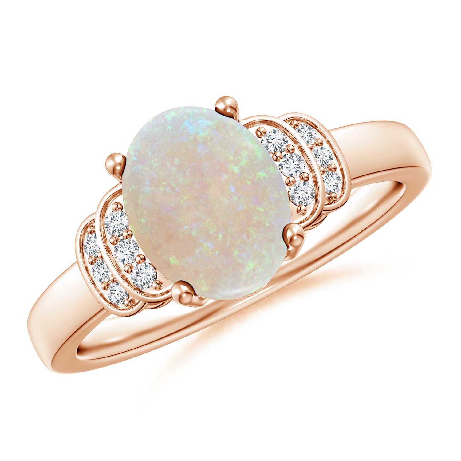 AA - Opal / 1.18 CT / 14 KT Rose Gold