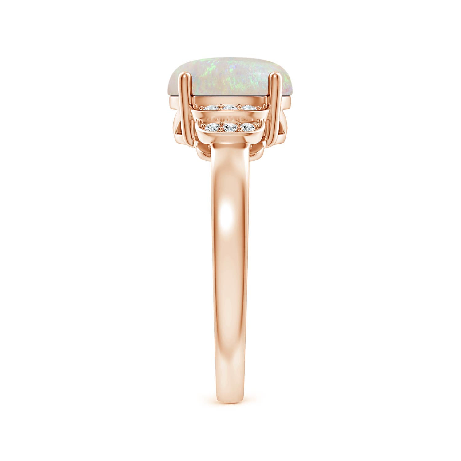 AA - Opal / 1.18 CT / 14 KT Rose Gold