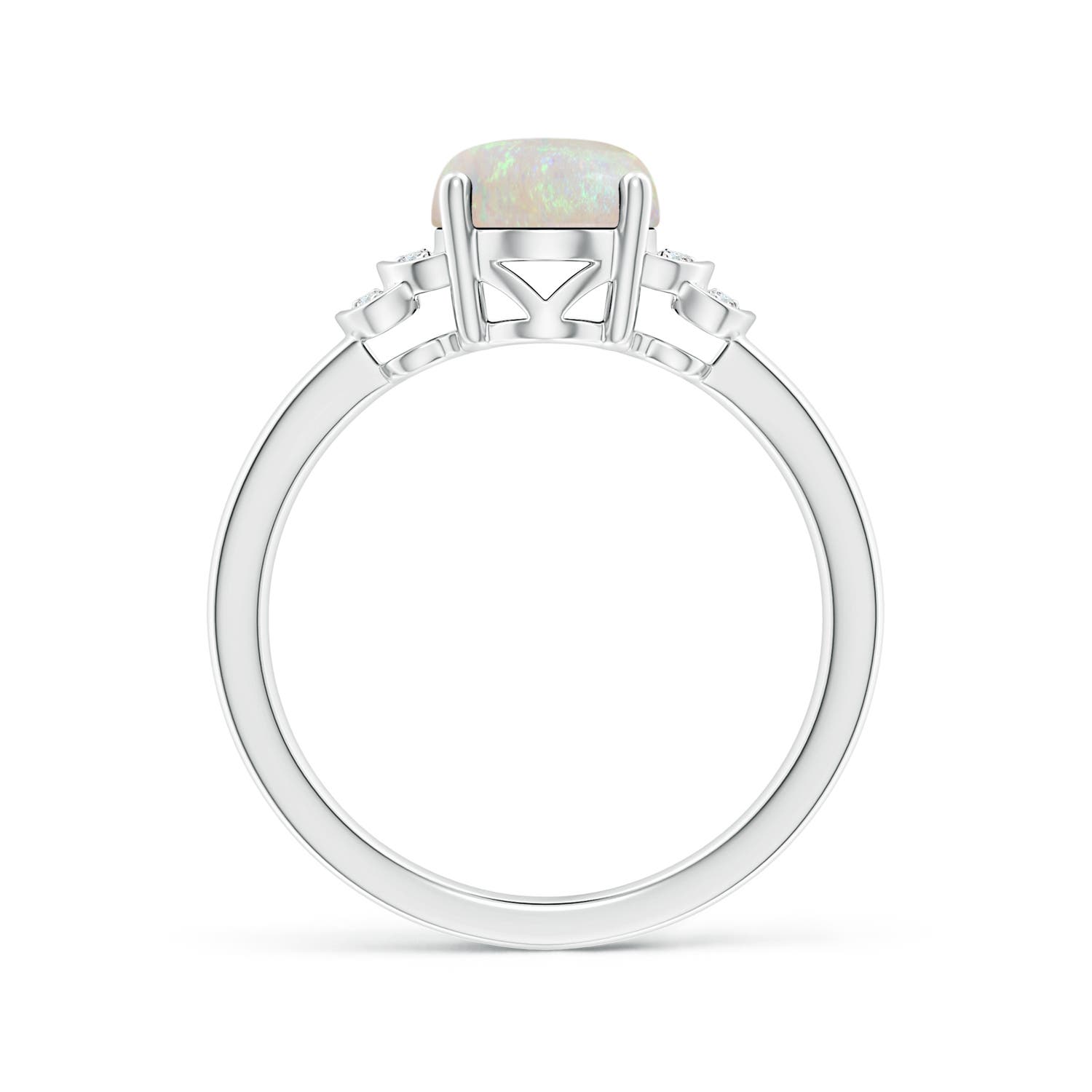 AA - Opal / 1.18 CT / 14 KT White Gold