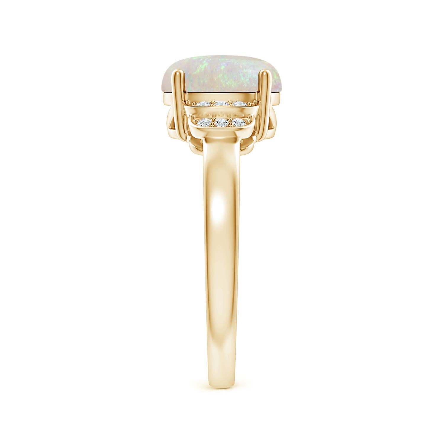 AA - Opal / 1.18 CT / 14 KT Yellow Gold