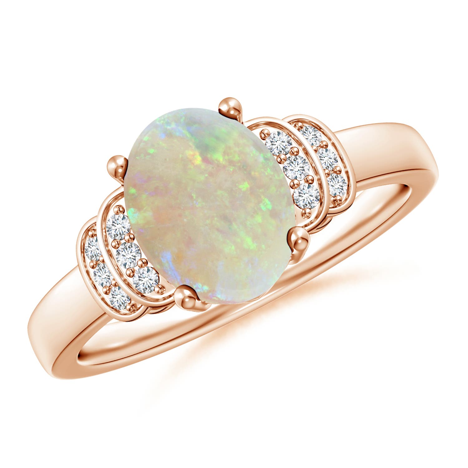 AAA - Opal / 1.18 CT / 14 KT Rose Gold