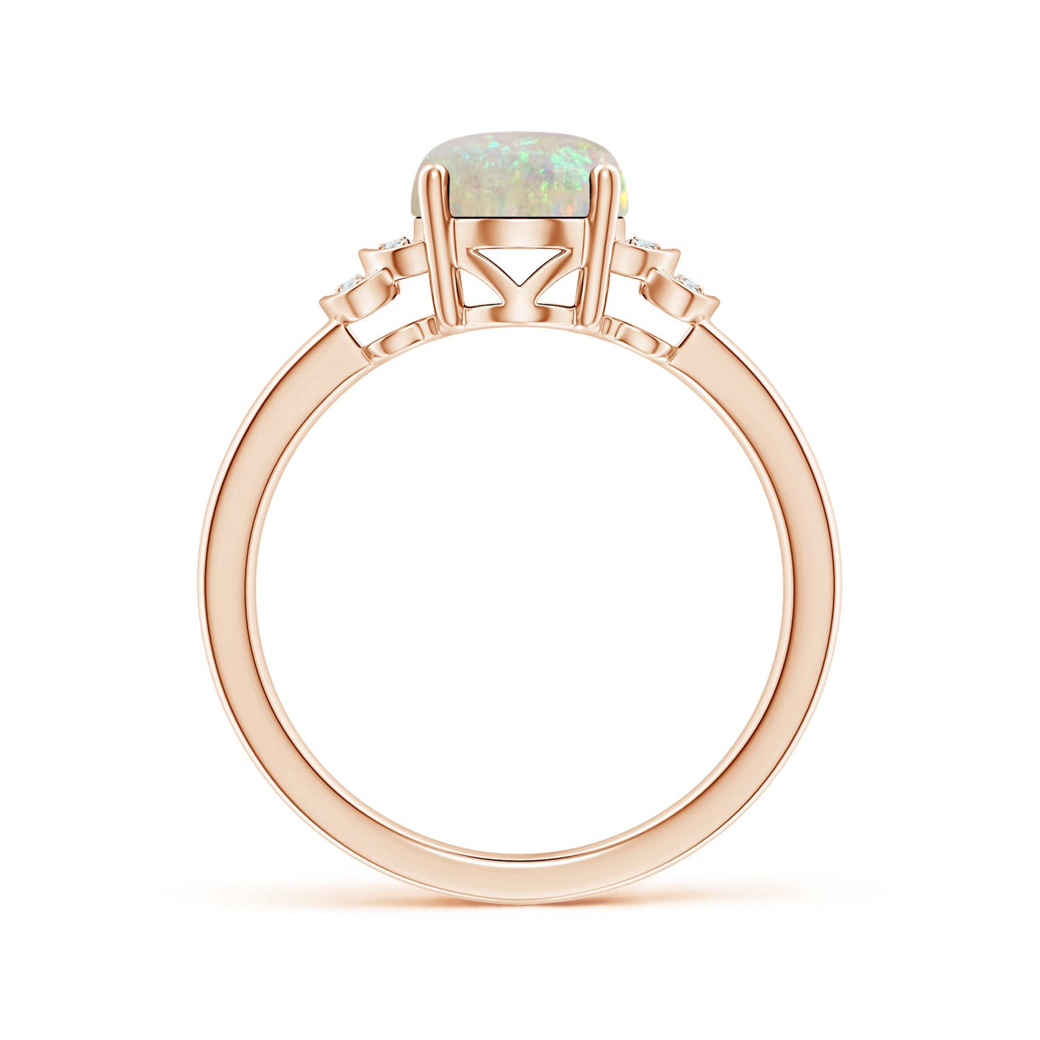 AAA - Opal / 1.18 CT / 14 KT Rose Gold