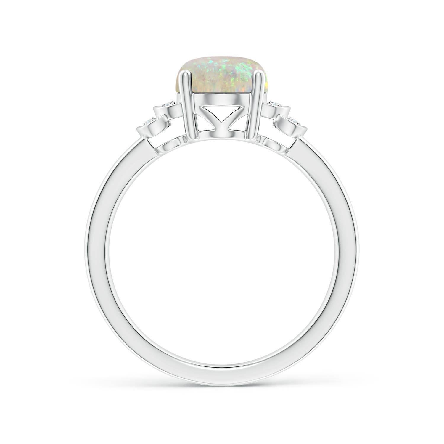 AAA - Opal / 1.18 CT / 14 KT White Gold