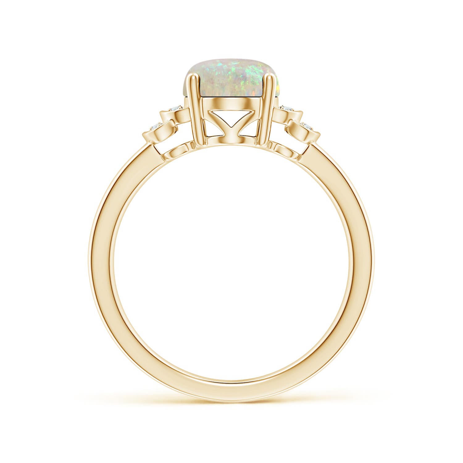 AAA - Opal / 1.18 CT / 14 KT Yellow Gold