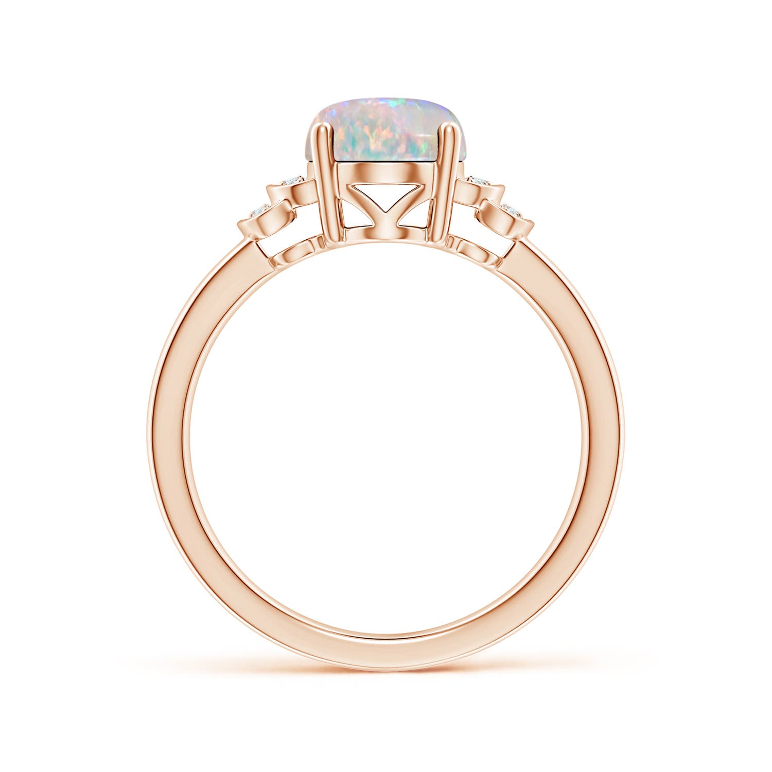 AAAA - Opal / 1.18 CT / 14 KT Rose Gold