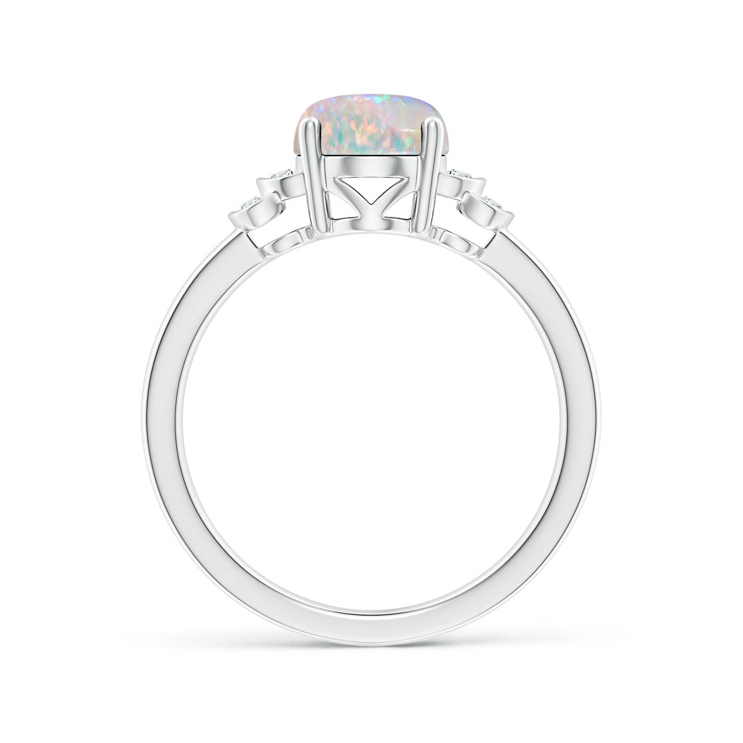 AAAA - Opal / 1.18 CT / 14 KT White Gold