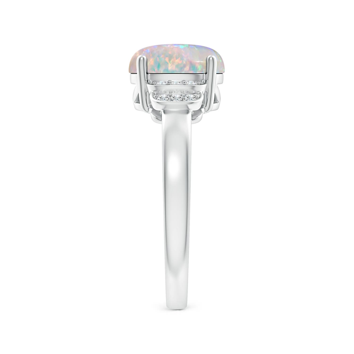 AAAA - Opal / 1.18 CT / 14 KT White Gold