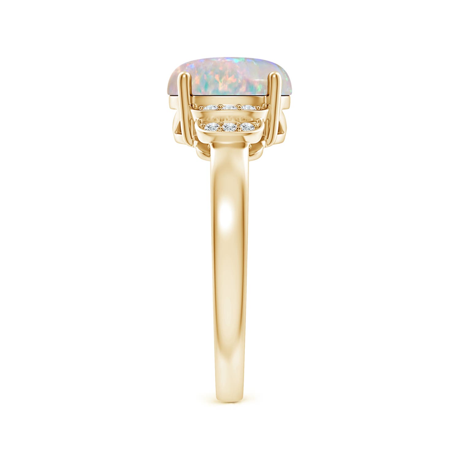 AAAA - Opal / 1.18 CT / 14 KT Yellow Gold