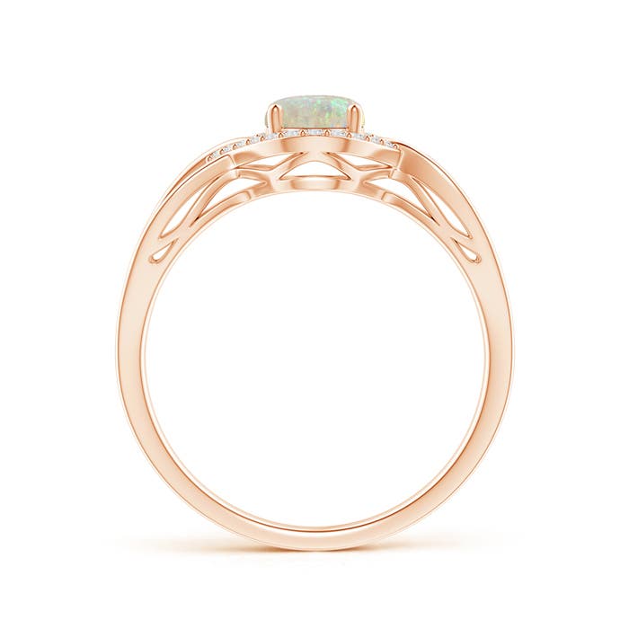 AAA - Opal / 0.56 CT / 14 KT Rose Gold