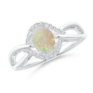 Oval AAA Opal