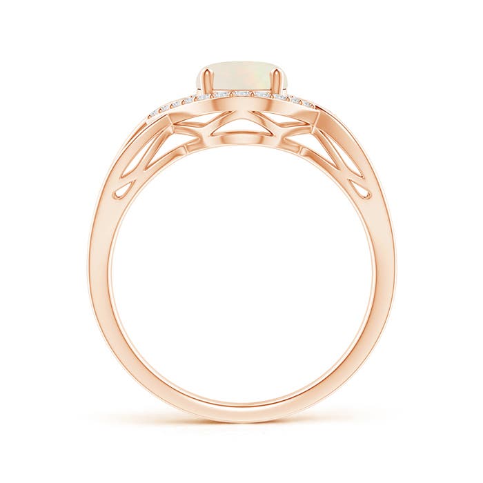 A - Opal / 0.98 CT / 14 KT Rose Gold