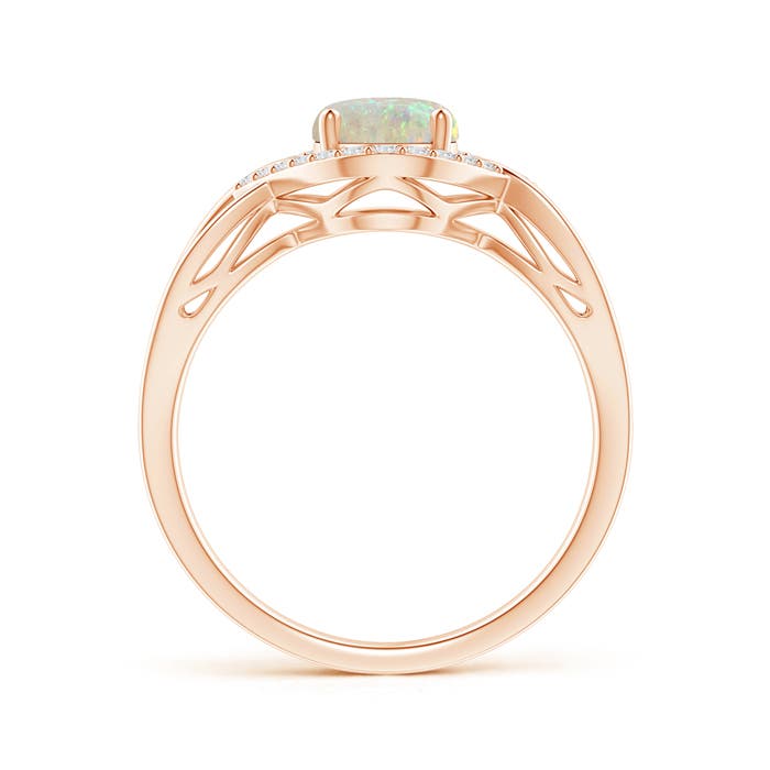 AAA - Opal / 0.98 CT / 14 KT Rose Gold