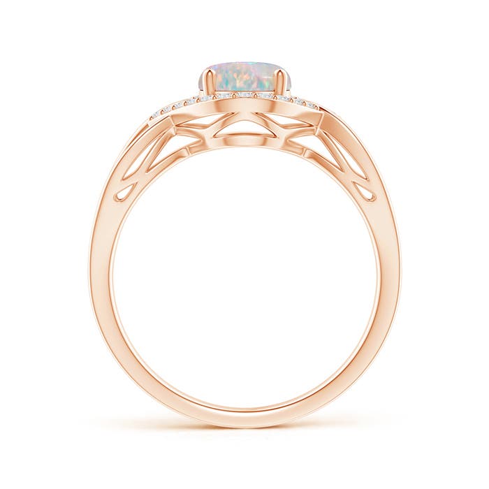 AAAA - Opal / 0.98 CT / 14 KT Rose Gold