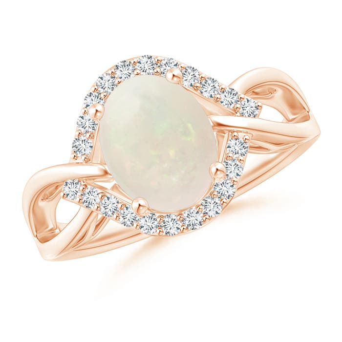 A - Opal / 1.36 CT / 14 KT Rose Gold