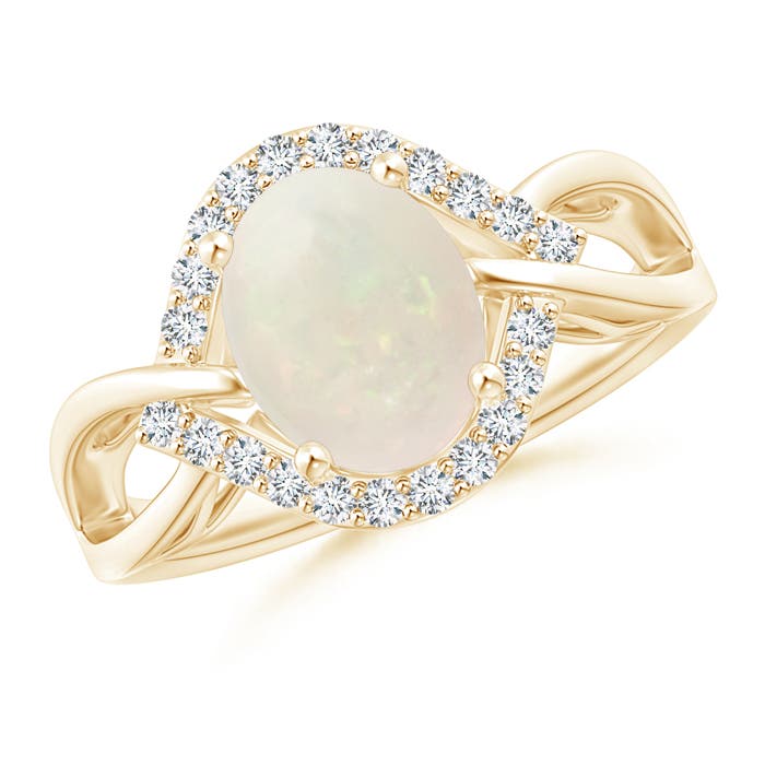 A - Opal / 1.36 CT / 14 KT Yellow Gold