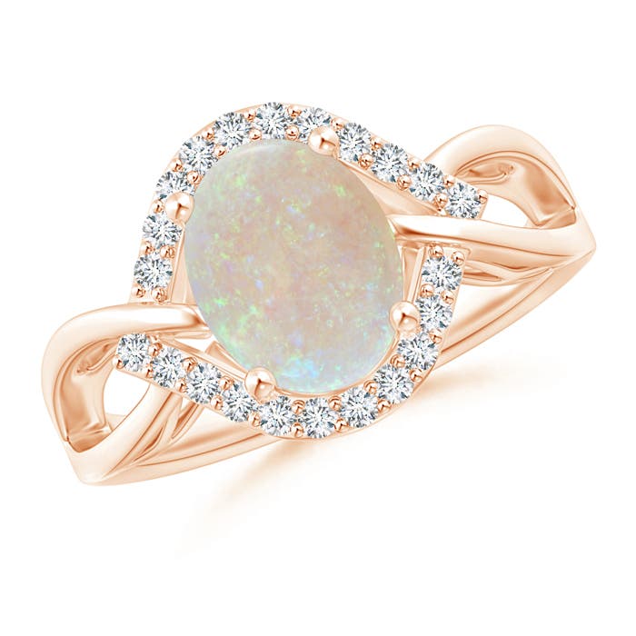 AA - Opal / 1.36 CT / 14 KT Rose Gold