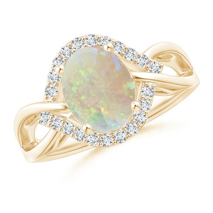 AAA - Opal / 1.36 CT / 14 KT Yellow Gold