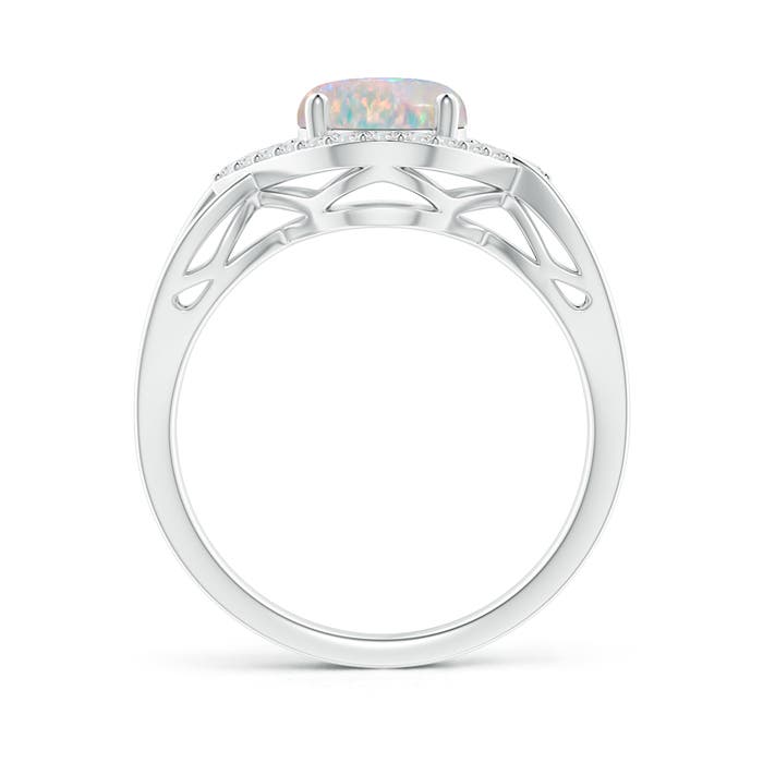 AAAA - Opal / 1.36 CT / 14 KT White Gold