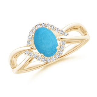 Oval A Turquoise