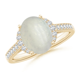 Oval A Moonstone