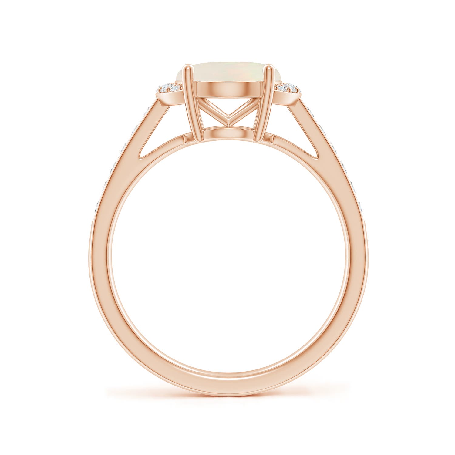 A - Opal / 1.7 CT / 14 KT Rose Gold