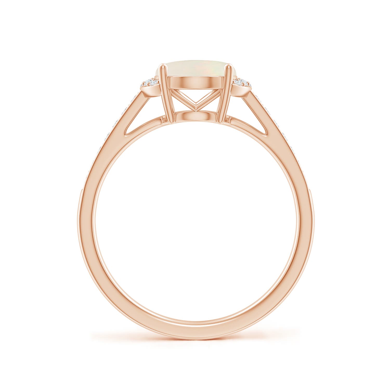 A - Opal / 1.28 CT / 14 KT Rose Gold