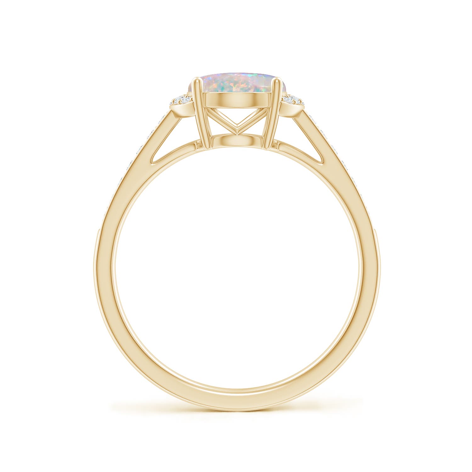 AAAA - Opal / 1.28 CT / 14 KT Yellow Gold