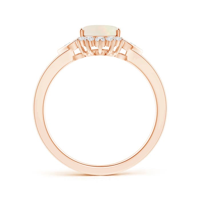 A - Opal / 0.99 CT / 14 KT Rose Gold