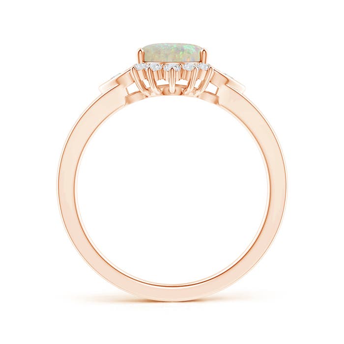 AAA - Opal / 0.99 CT / 14 KT Rose Gold