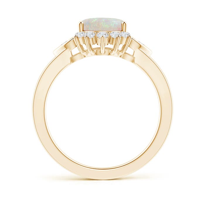 AA - Opal / 1.4 CT / 14 KT Yellow Gold