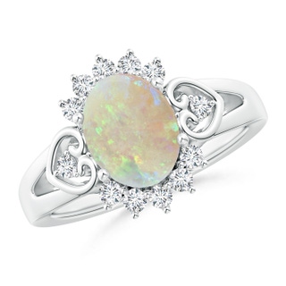 Oval AAA Opal