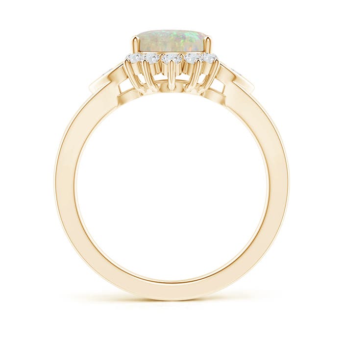 AAA - Opal / 1.4 CT / 14 KT Yellow Gold