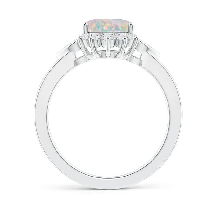 AAAA - Opal / 1.4 CT / 14 KT White Gold