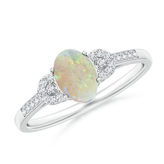 Oval AAA Opal