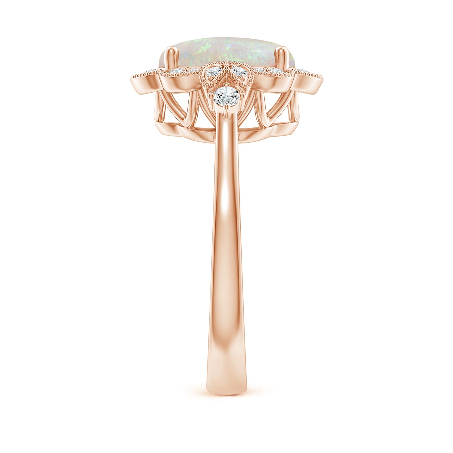 AA - Opal / 1.68 CT / 14 KT Rose Gold