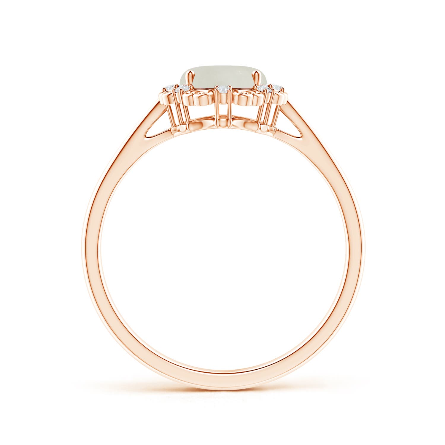 AAA - Moonstone / 1.16 CT / 14 KT Rose Gold