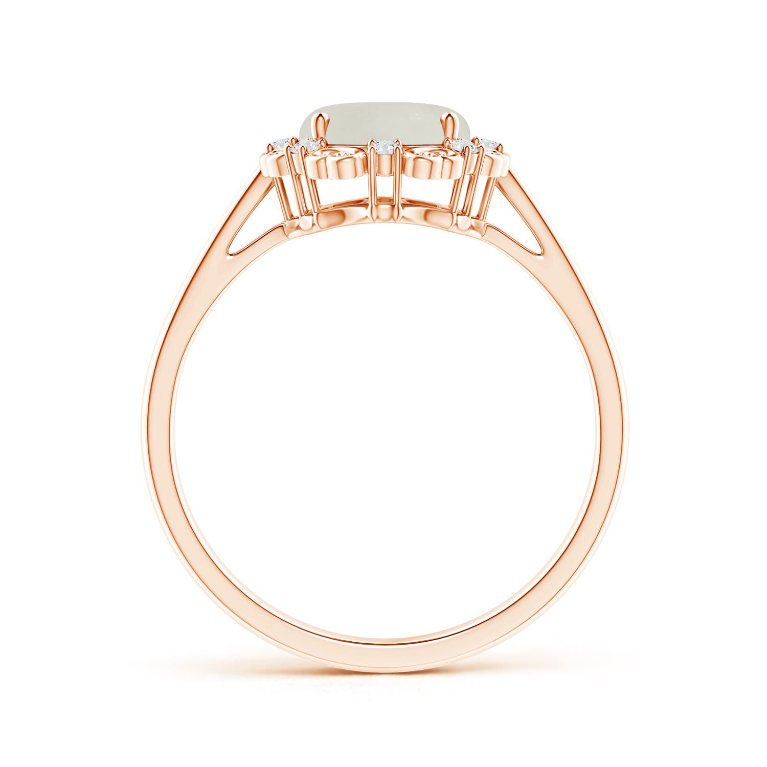 AAA - Moonstone / 1.78 CT / 14 KT Rose Gold