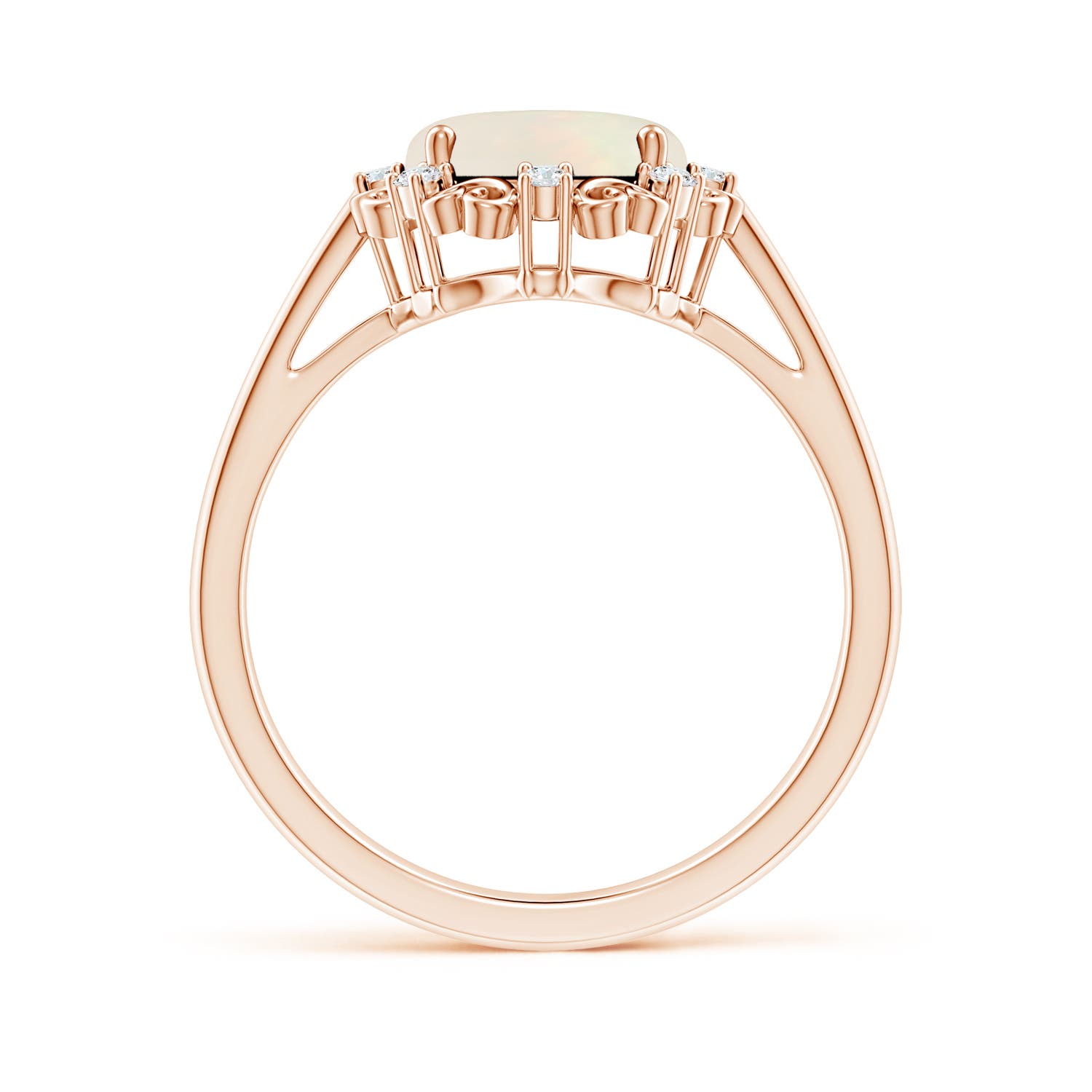 A - Opal / 1.56 CT / 14 KT Rose Gold