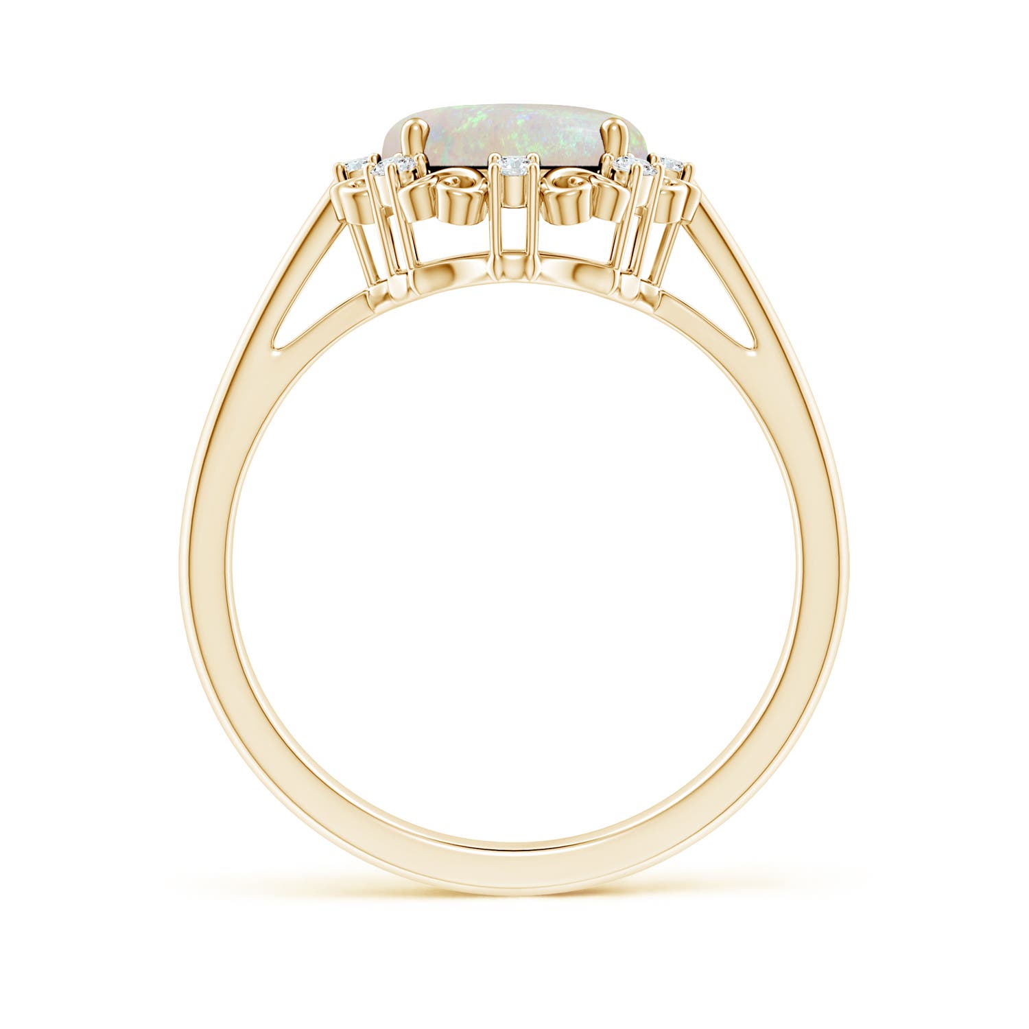 AA - Opal / 1.56 CT / 14 KT Yellow Gold