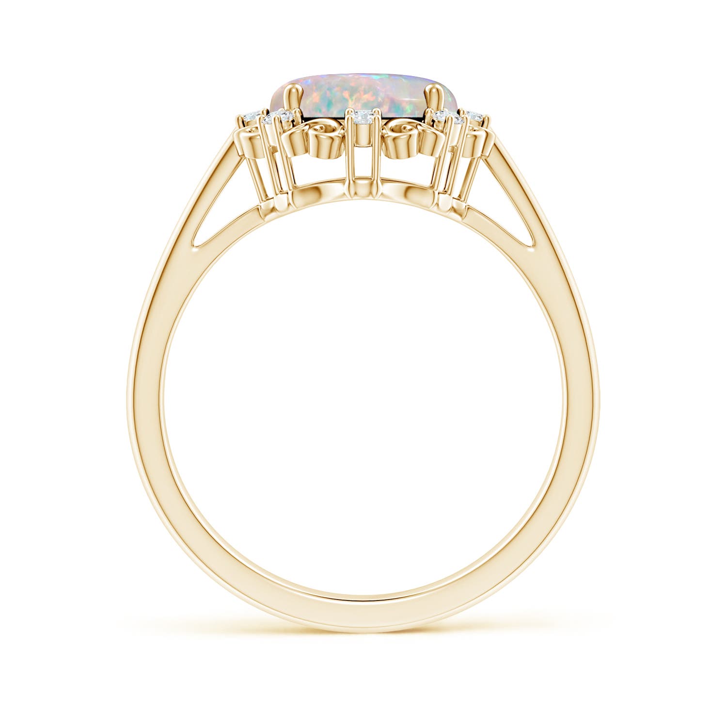 AAAA - Opal / 1.56 CT / 14 KT Yellow Gold