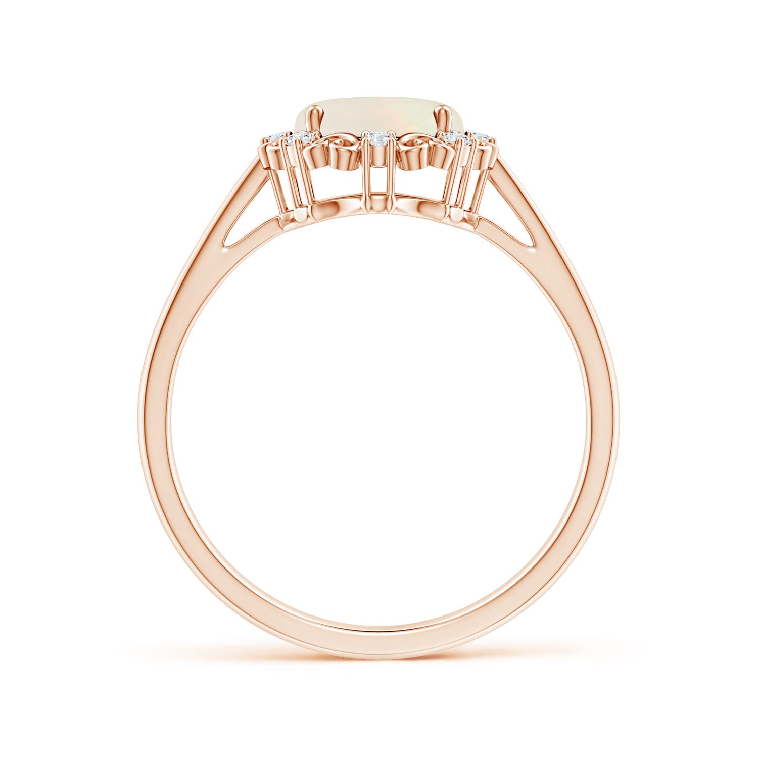 A - Opal / 1.18 CT / 14 KT Rose Gold