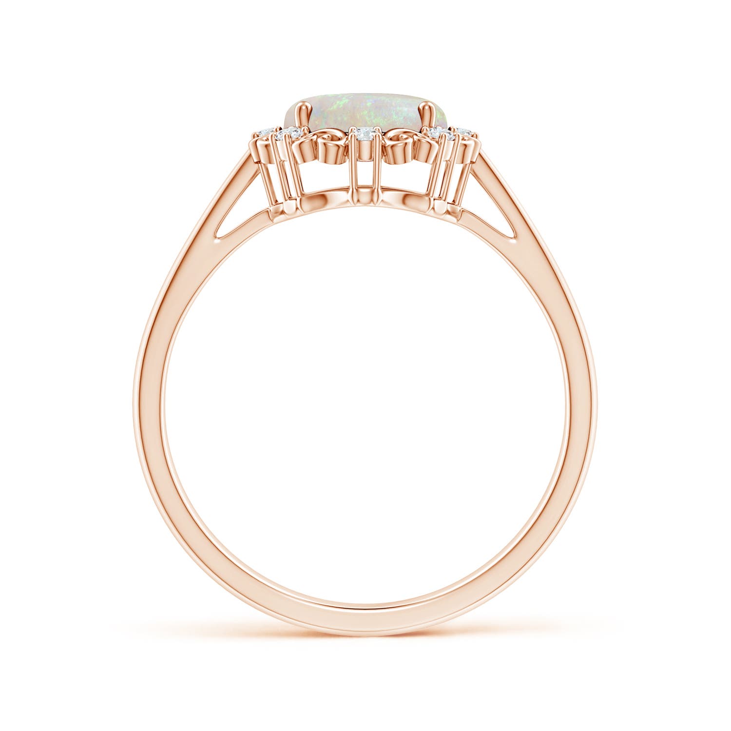 AA - Opal / 1.18 CT / 14 KT Rose Gold