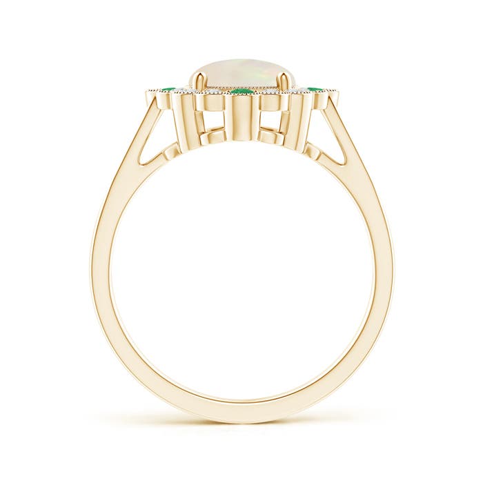 A - Opal / 1.25 CT / 14 KT Yellow Gold